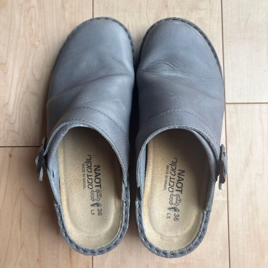 NAOT グレー サボ 36