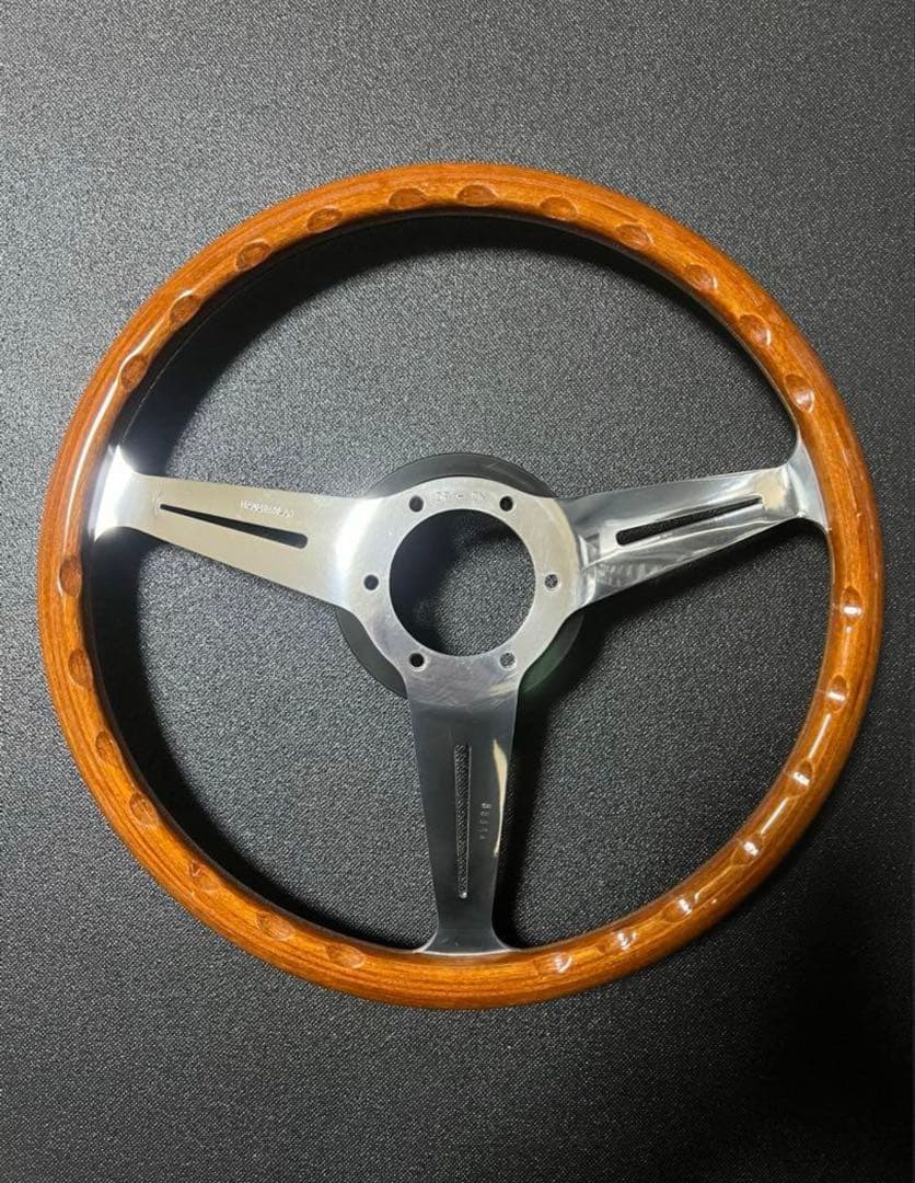 NARDI ナルディ クラシックウッド ポリッシュ 37Φホーンボタン付