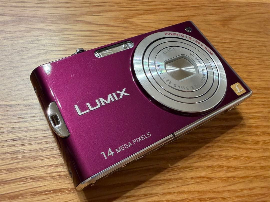 【動作確認済】Panasonic DMC-FX66 バイオレット