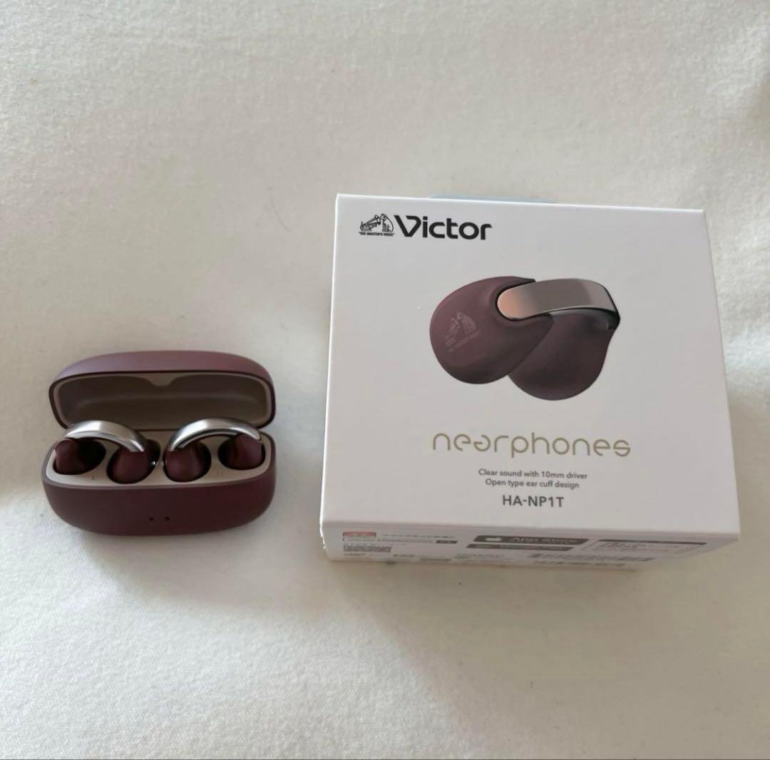 Victor HA-NP1T ワイヤレスイヤフォン　イヤーカフ