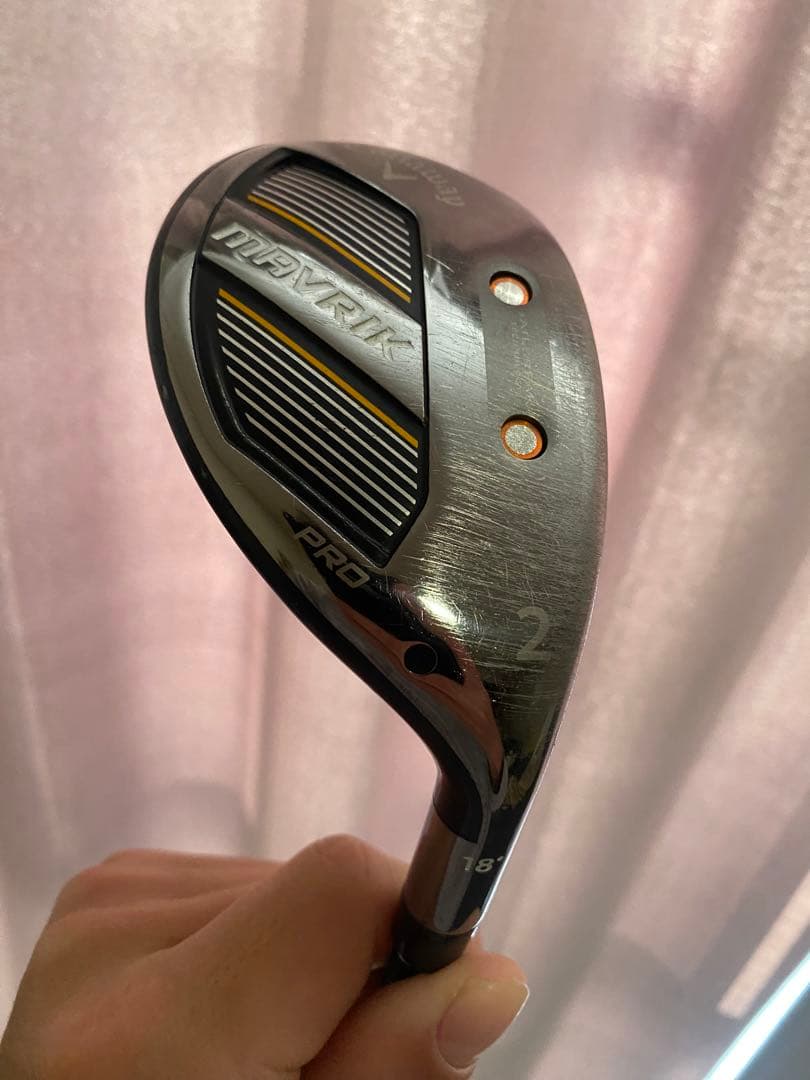 キャロウェイ　MAVRIK PRO ユーティリティ 18度　GOSTシャフト