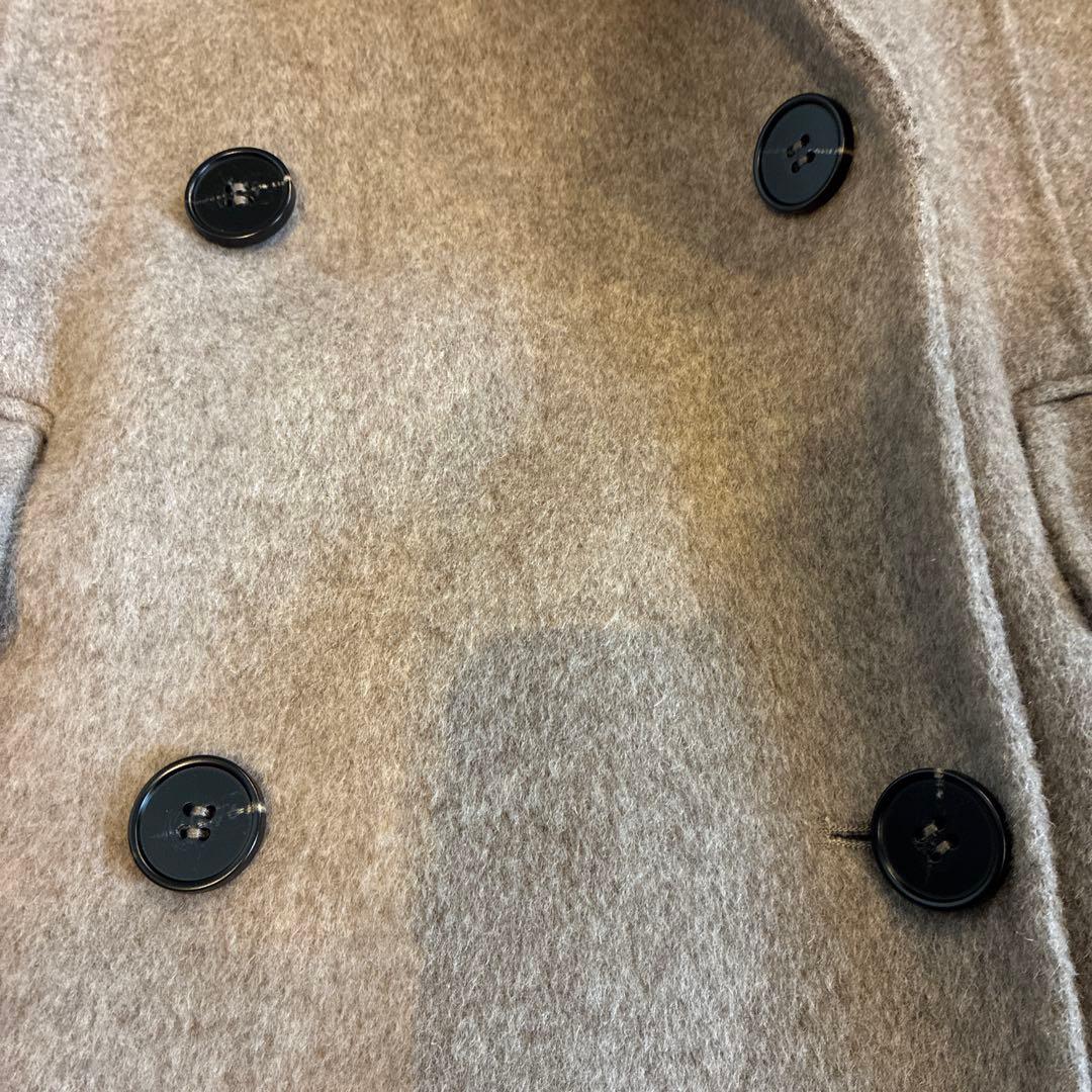 S*O様 evernavy エバーネイビー ウール リバー ダブル コート