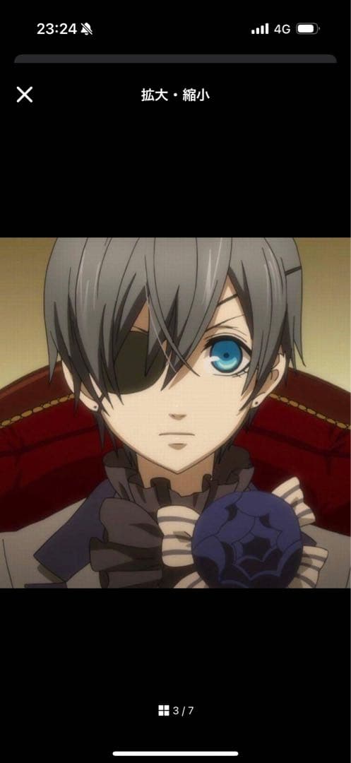 納期2/10迄　ウィッグオーダー 黒執事