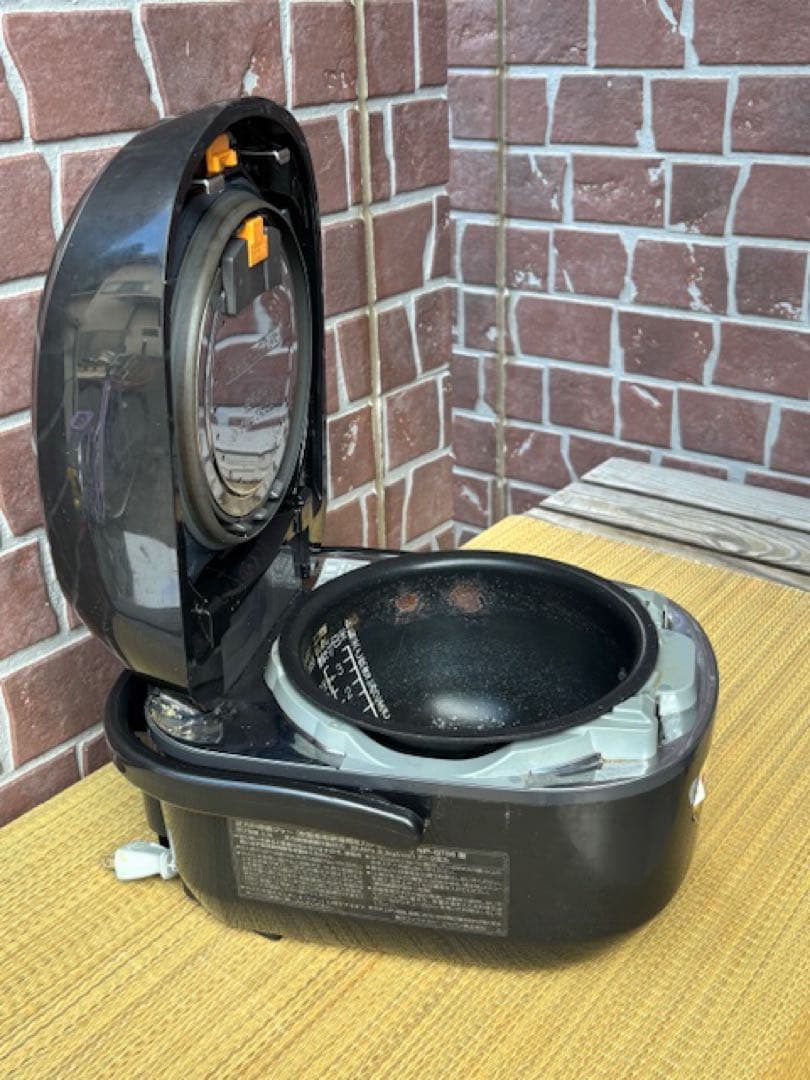 象印 炊飯器 圧力IH炊飯ジャーNP-QT06 3.5合炊き 極め羽釜 南部鉄器