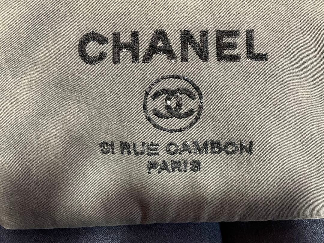 シャネルCHANELクラッチバッグ　ドーヴィル　デニム
