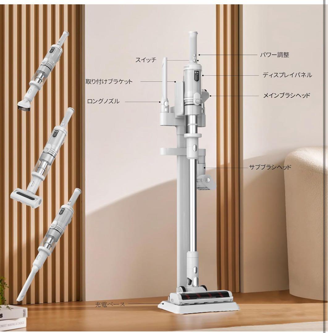 新品未開封 ハンドクリーナー 超軽量 200AW H13フィルター 長時間稼働