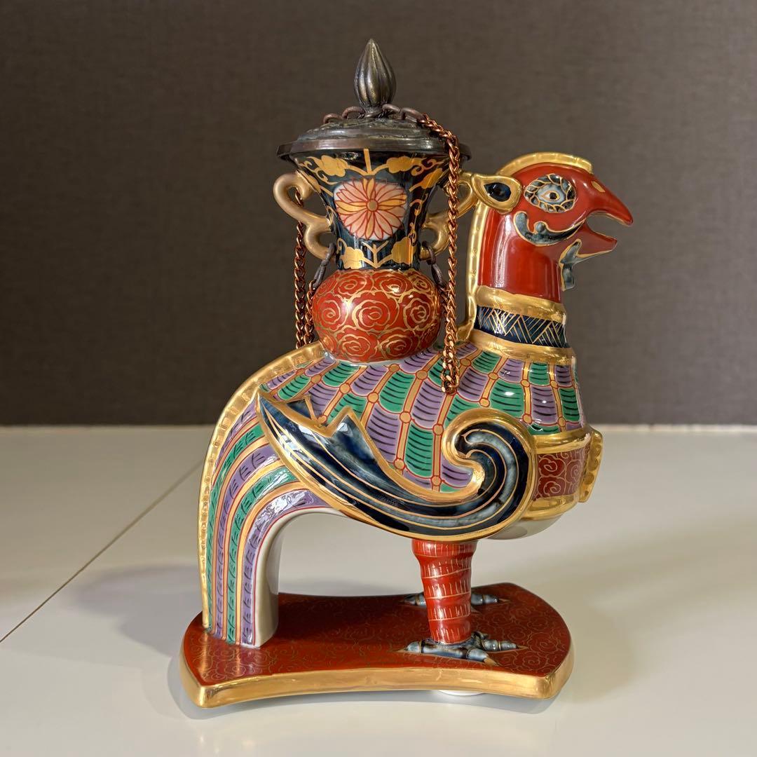 波佐見焼 林九郎窯 古伊万里様式 置物 伊万里焼 有田焼 希少 ヴィンテージ