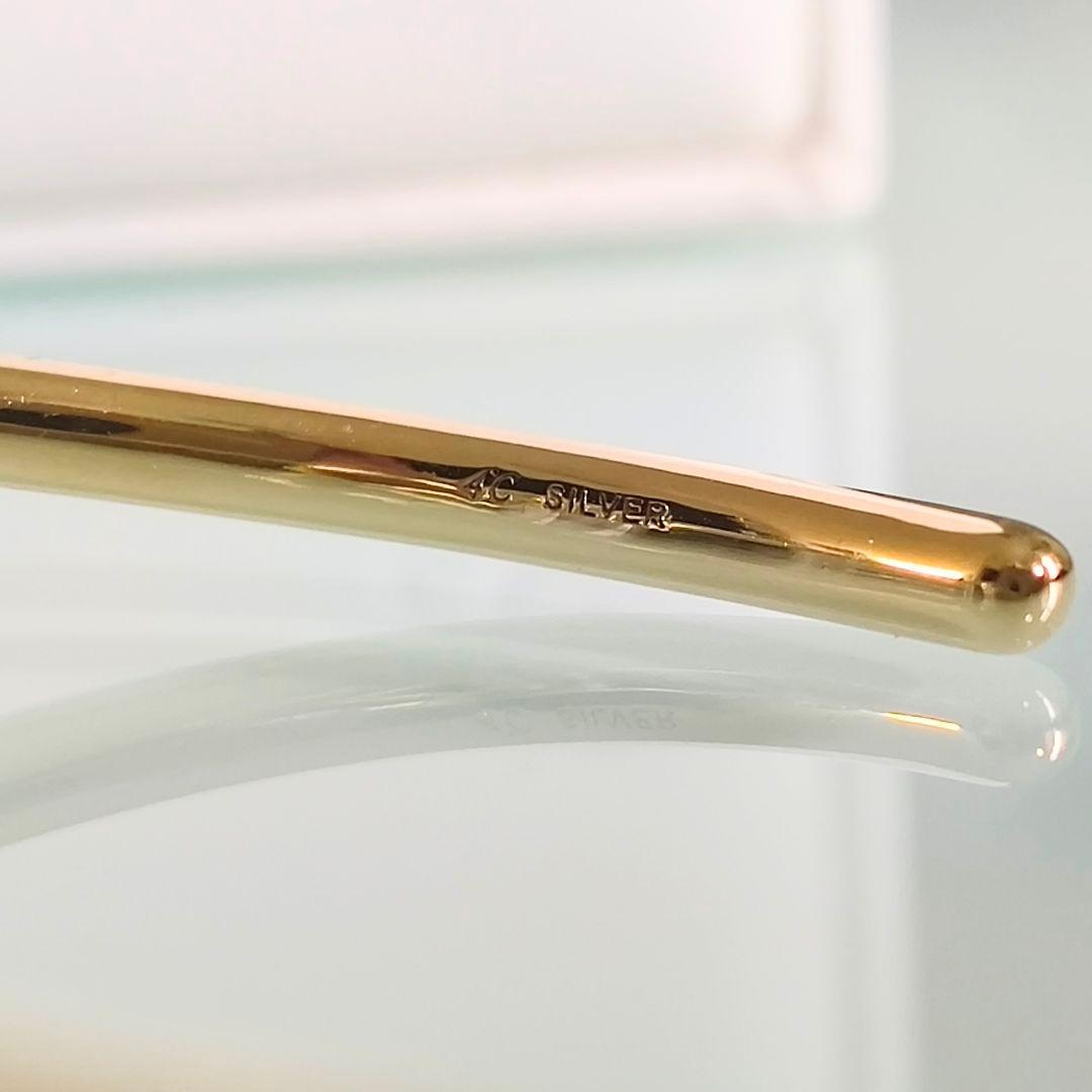 4℃　ゴールド　Noble of Water　シルバー　バングル　ブレスレット