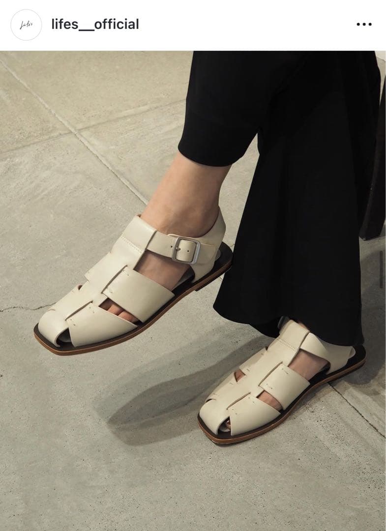 限定SALE！！TODAYFUL レザー　グルカサンダル
