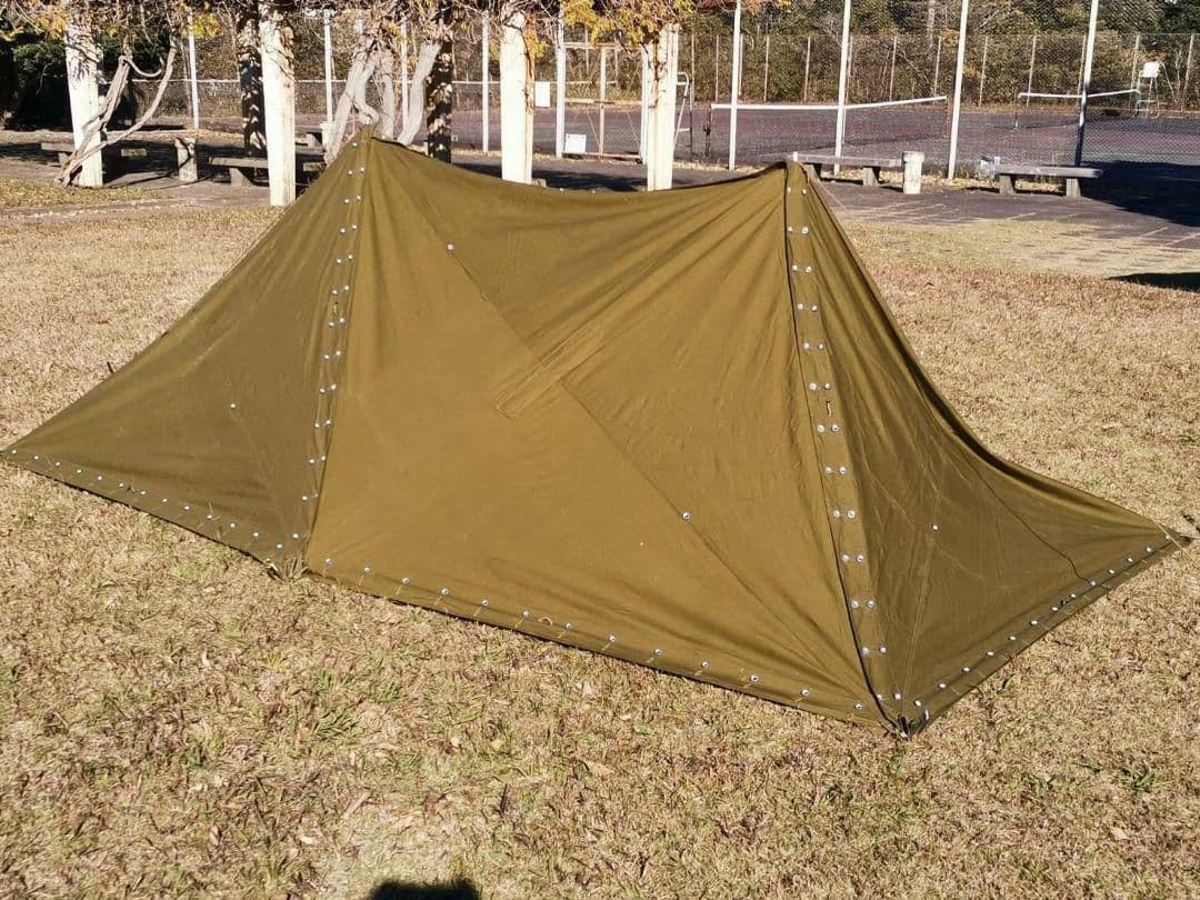 Bランク　ノルウェー軍　シート4枚　パップテント　軍幕　激レア