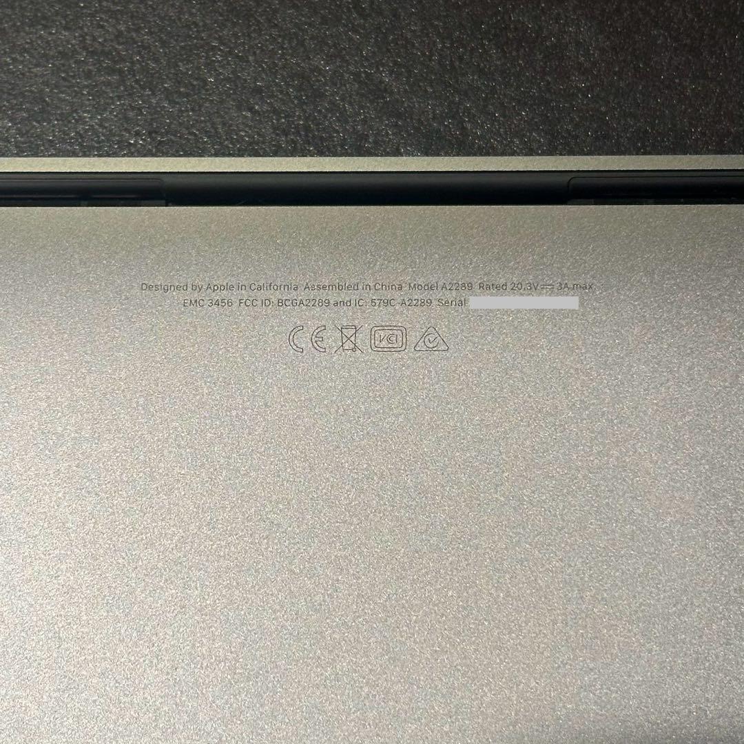 MacBook Pro 13-inch 2020 スペースグレイ