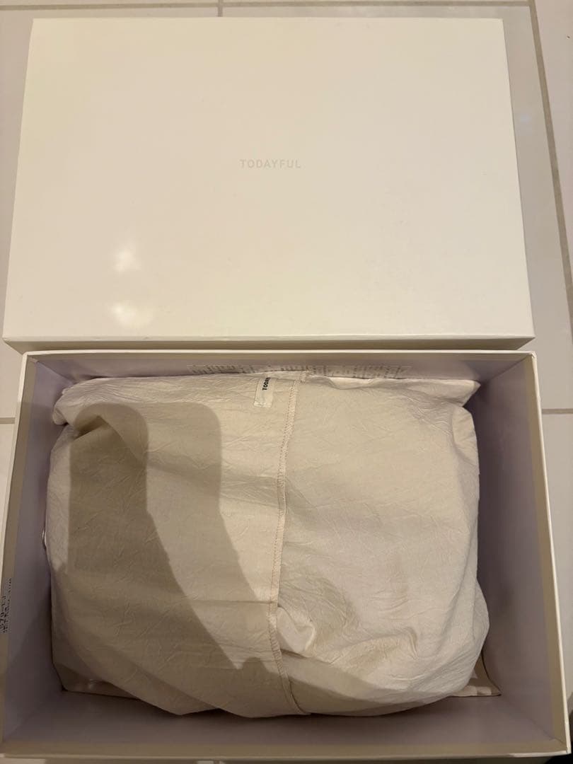 TODAYFUL Vibramレザーソールサボ　スリッポン　サンダル　ベージュ