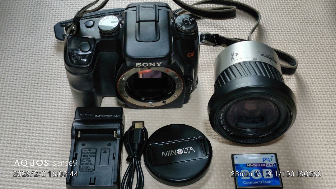 SONY α デジタル一眼レフカメラ　極上品