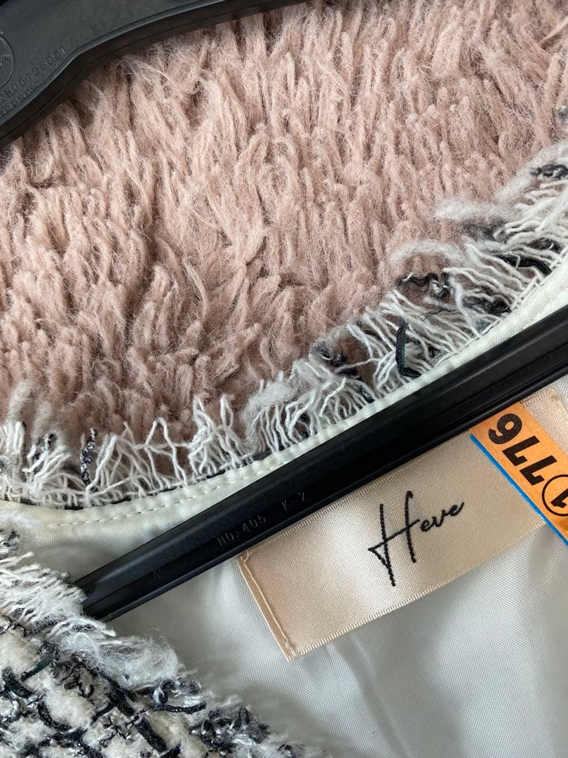 heve ヘイブ MIXツイードジレ