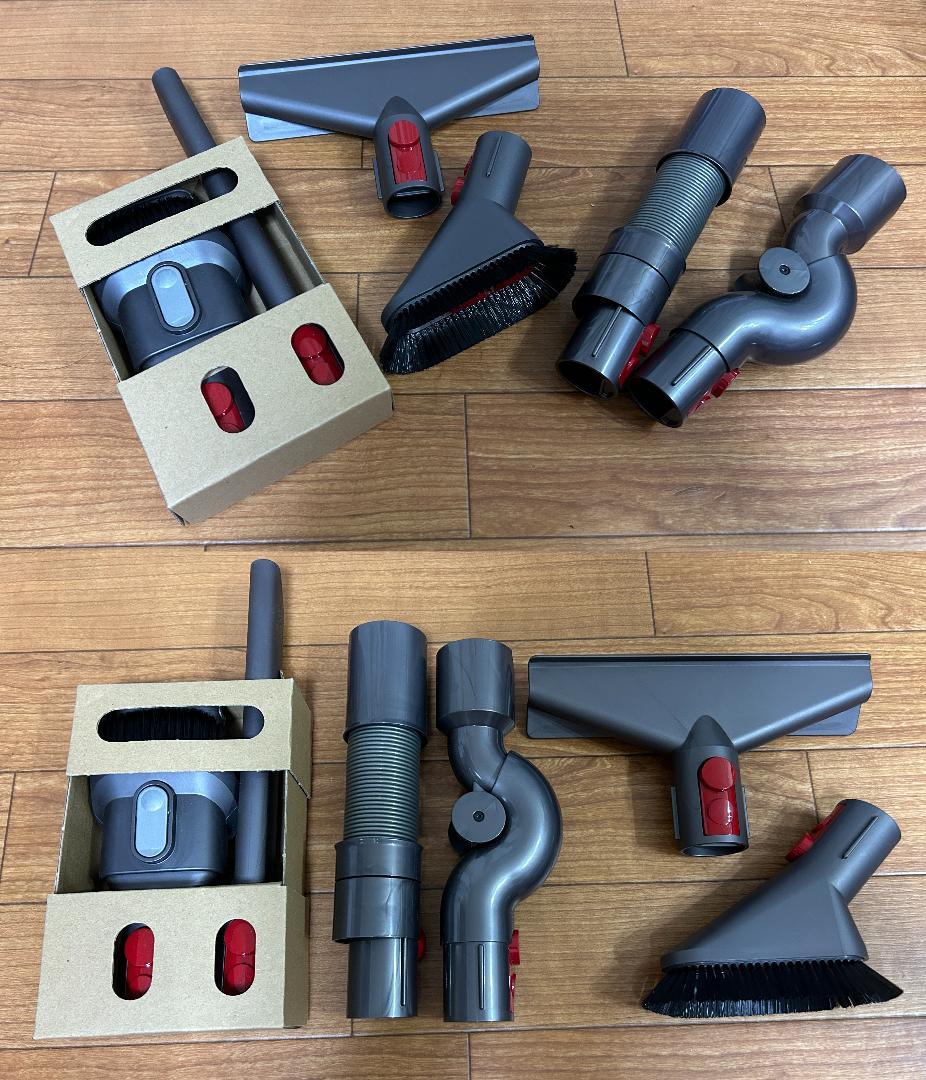 【使用極少】dyson V8 slim 作動良好　【未使用】アクセサリ多数