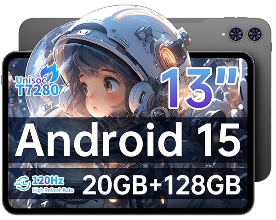 【ケース付・ガラスフィルム貼付済】TECLAST T65 13インチ タブレット