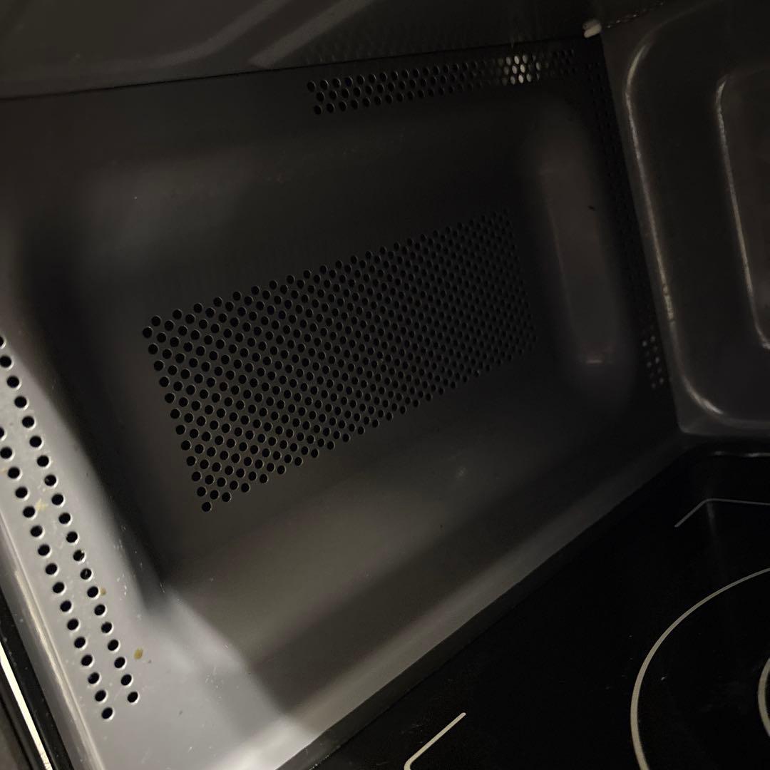 2023年製 単機能電子レンジ ブラック