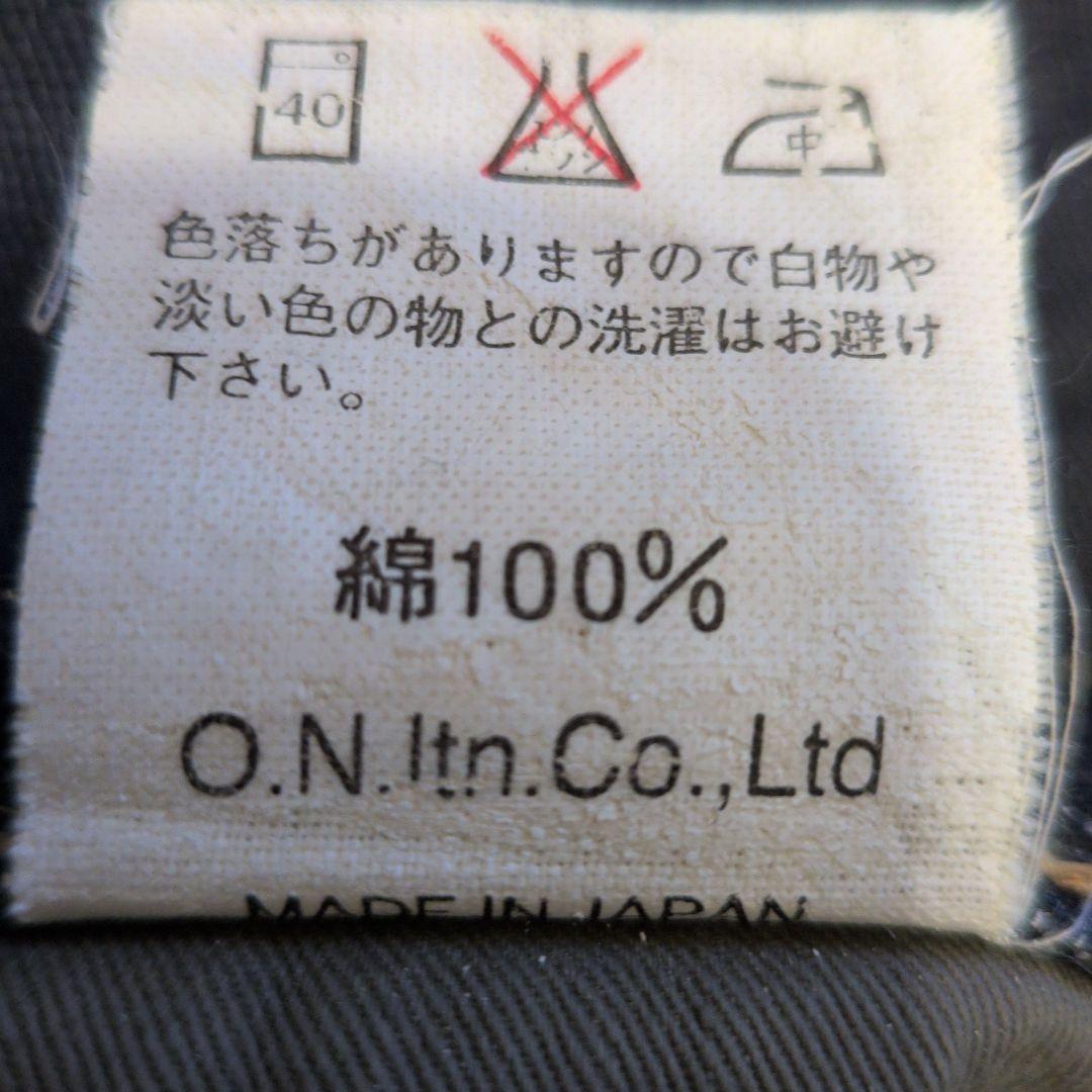 鬼デニム ONIDENIM セルビッジ 濃紺 日本製　W34