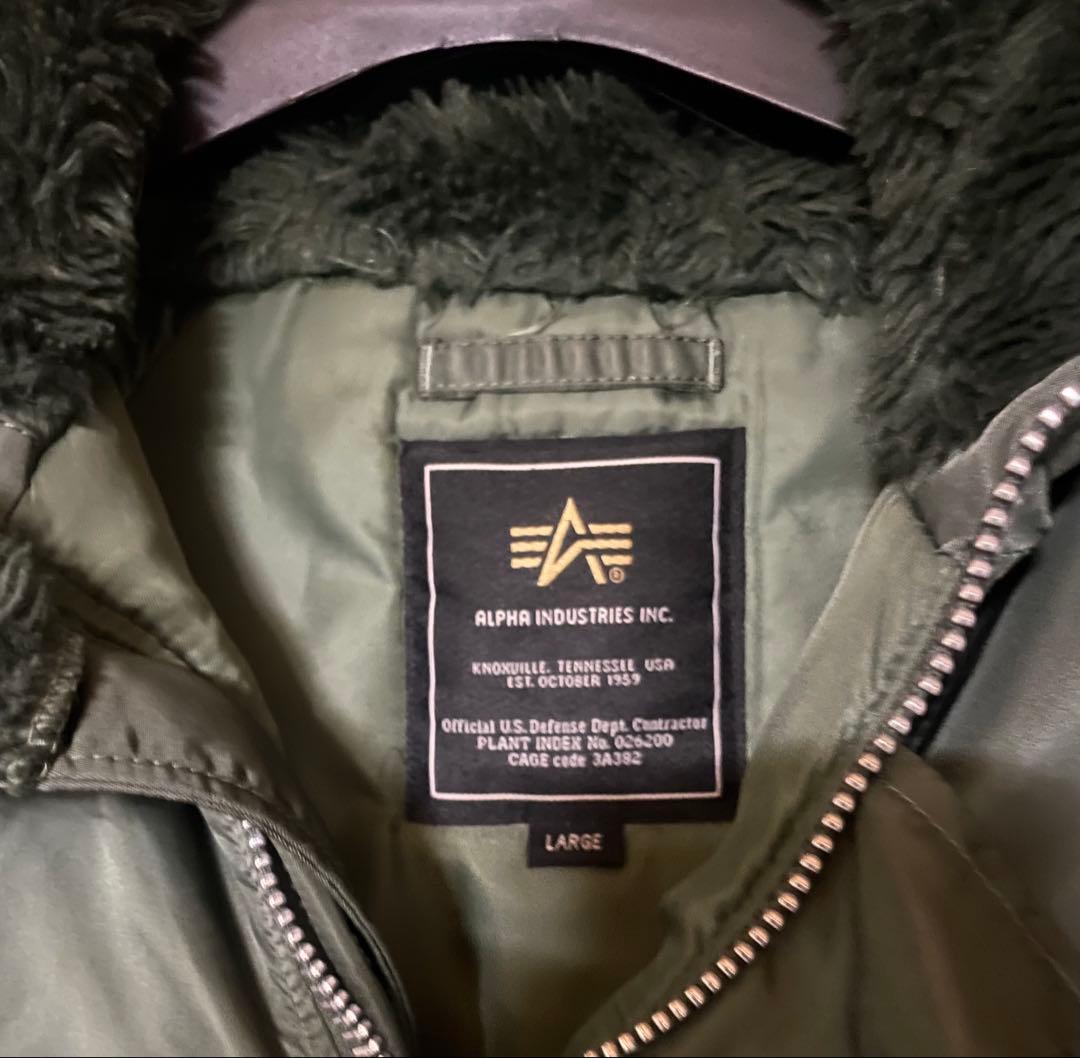 試着のみ　アルファ N3B　ジャパン　スリム　スペック　ミリタリー　japan暖