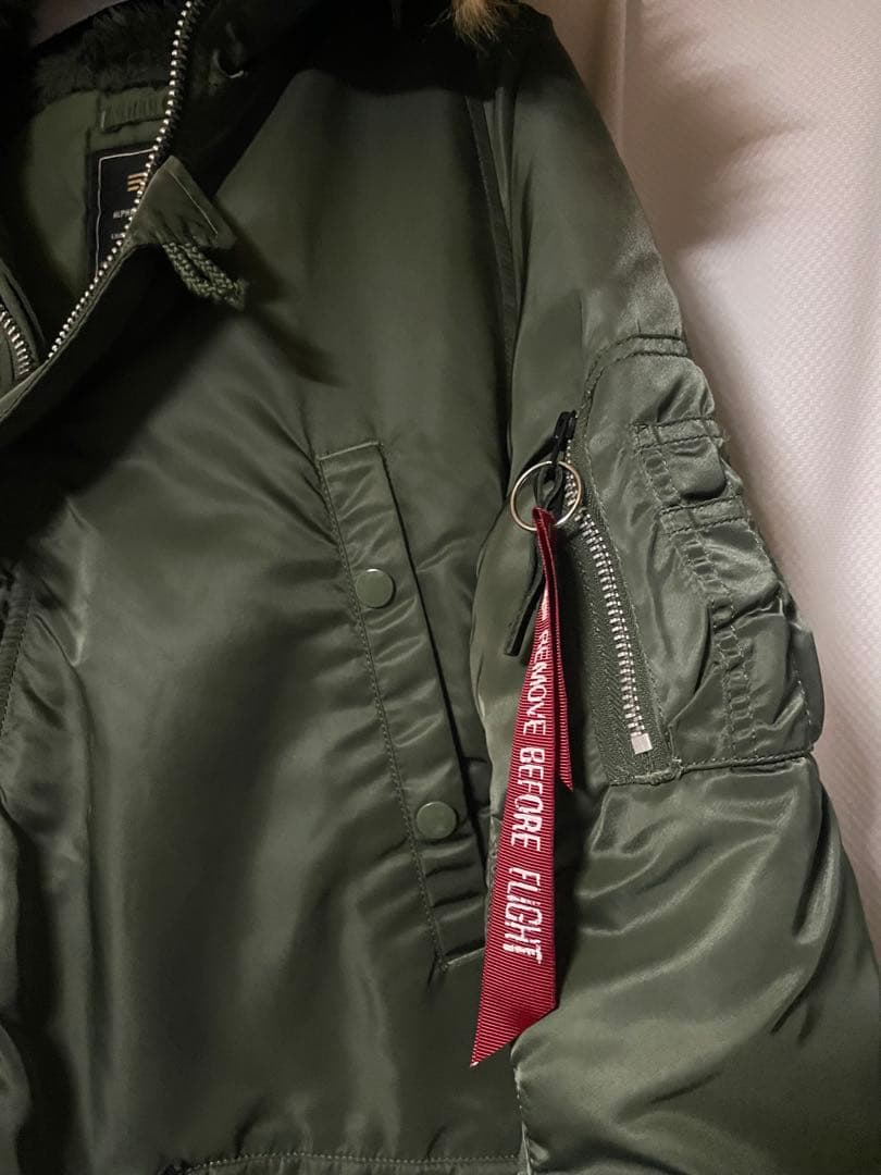 試着のみ　アルファ N3B　ジャパン　スリム　スペック　ミリタリー　japan暖