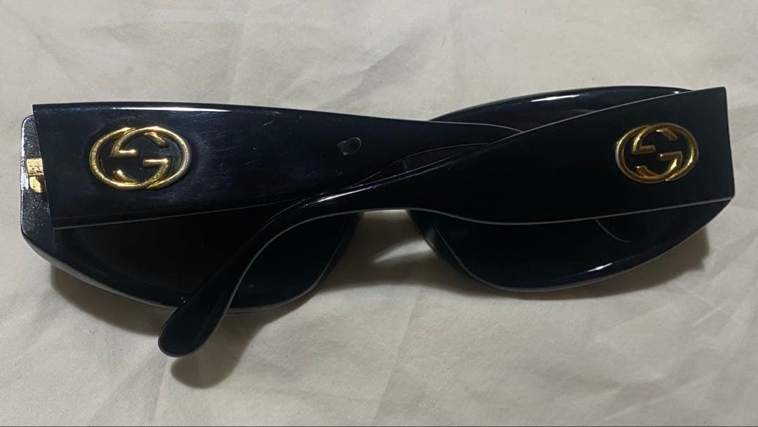小物 00s archive GUCCI eyewear black y2k