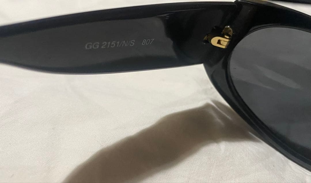小物 00s archive GUCCI eyewear black y2k