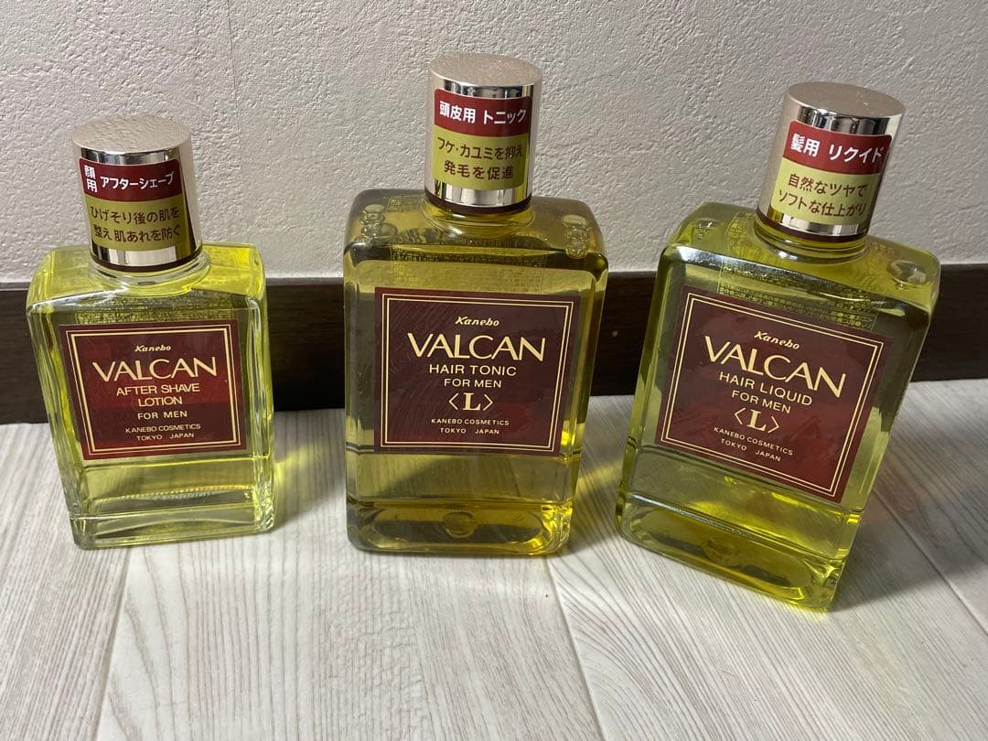 未使用品Kanebo VALCAN HAIR TONICメンズL 300ml3本