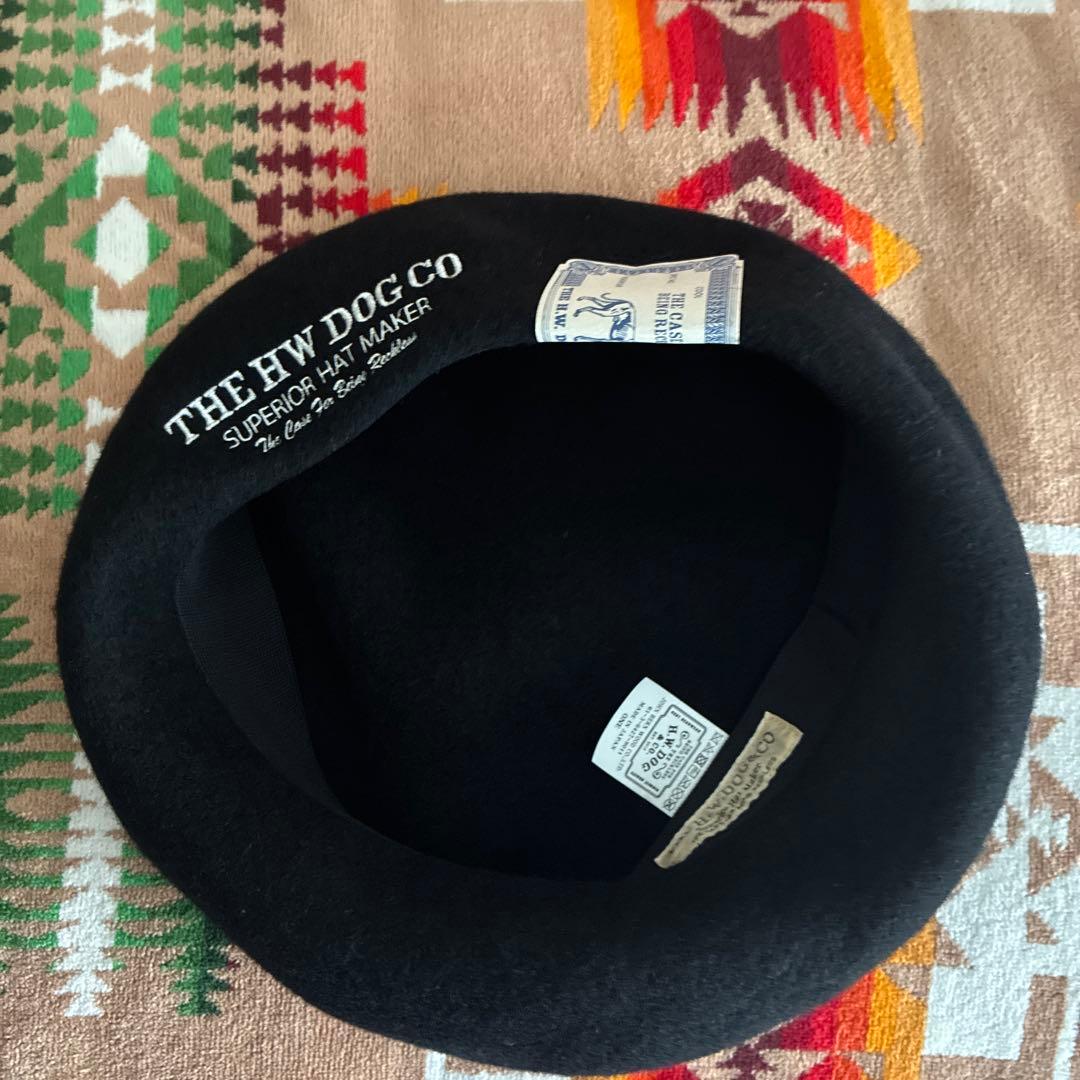 帽子 the hwdog&co beret Black