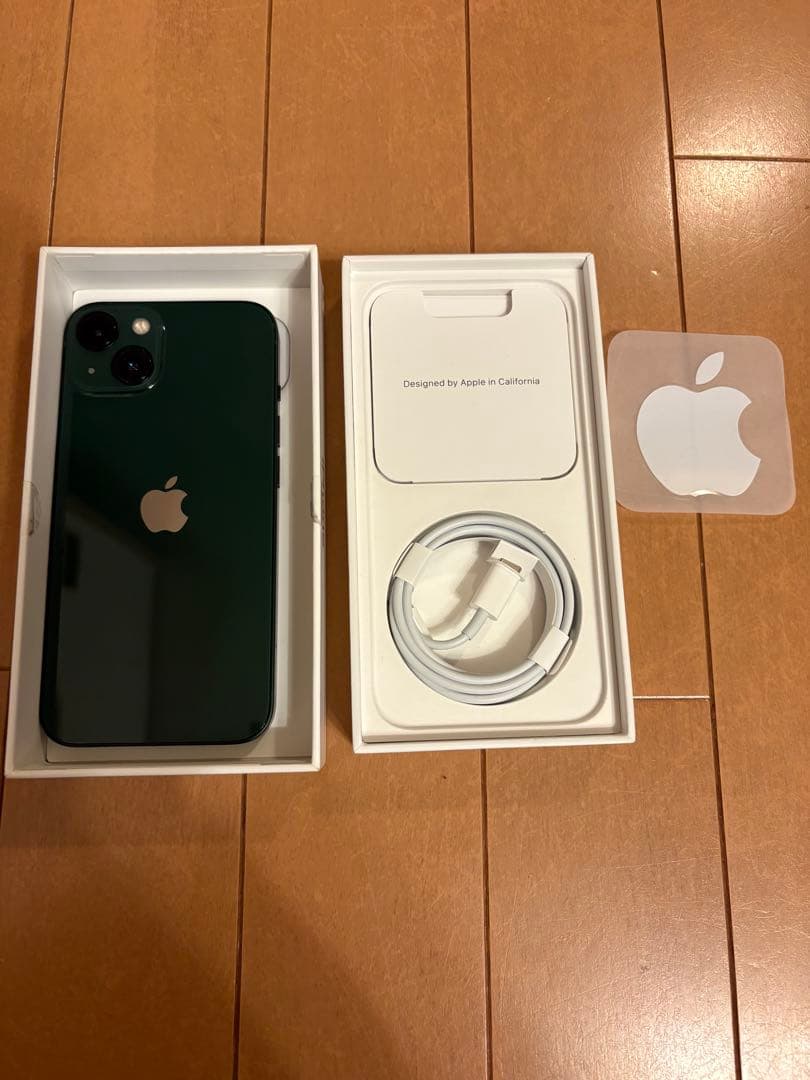 超美品⭐︎iPhone13 128GB ミッドナイトグリーン