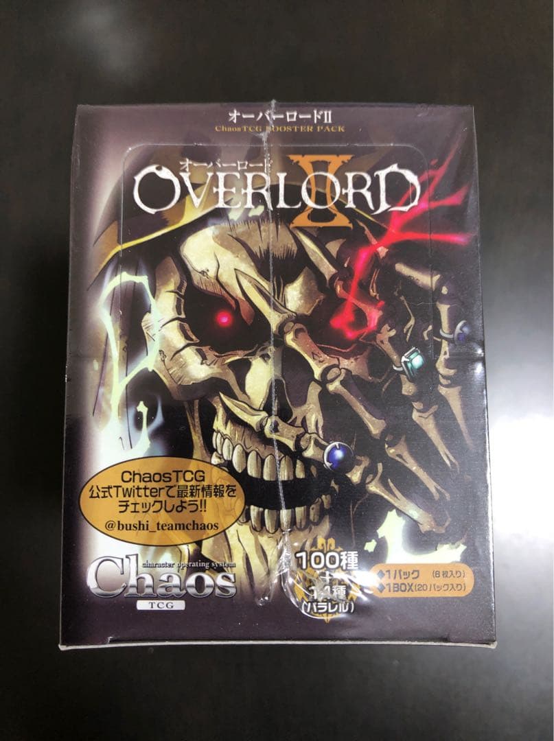 ChaosTCG オーバーロード 初版 絶版 未開封BOX