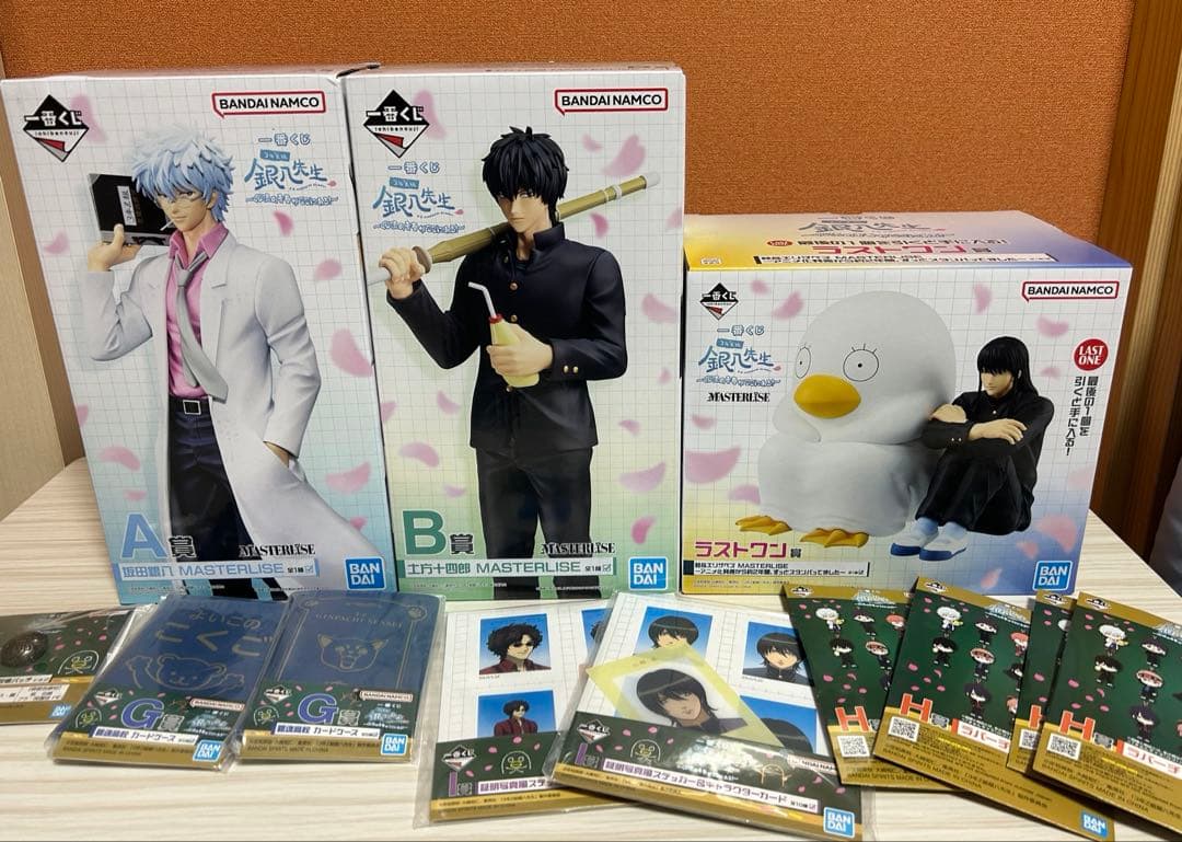 一番くじ　銀魂　A賞　B賞　ラストワン賞