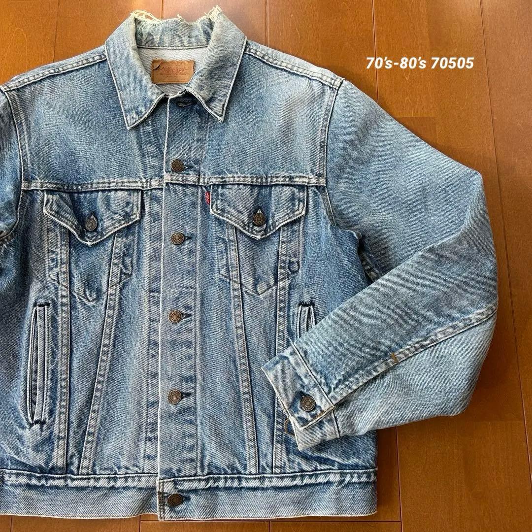 70-80sリーバイス70505-0216 USA製 size42 刻印527