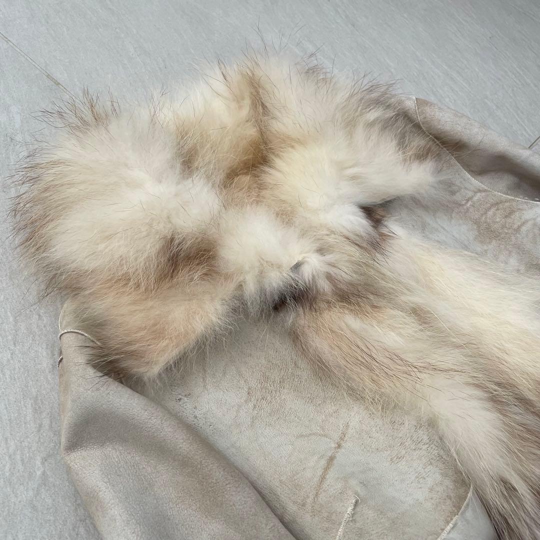 リアルファージャケット コート ラビットラクーン フェアリーグランジy2k 短丈