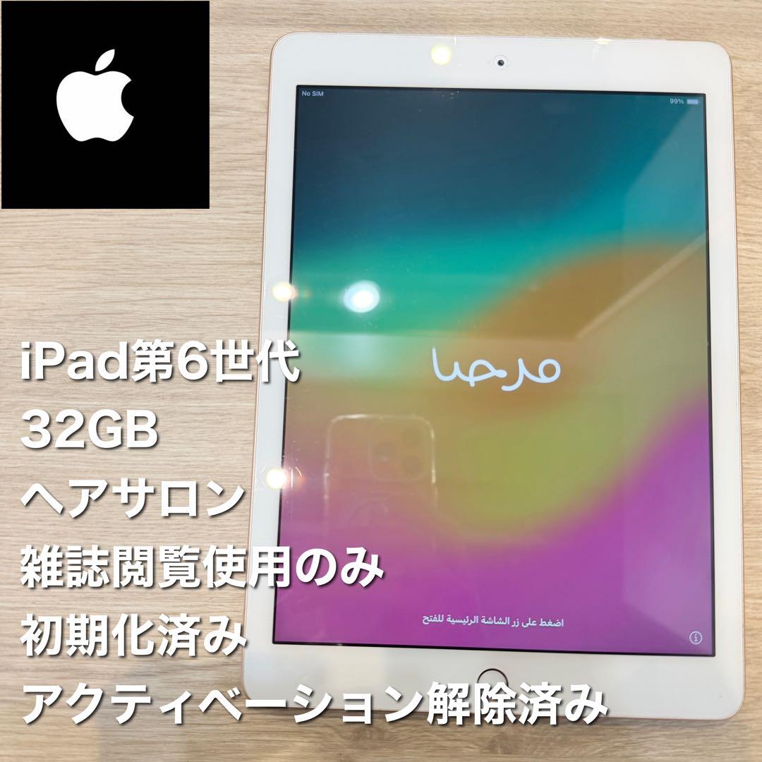 iPad 第6世代 ゴールド Wi-Fiモデル 32GB 5