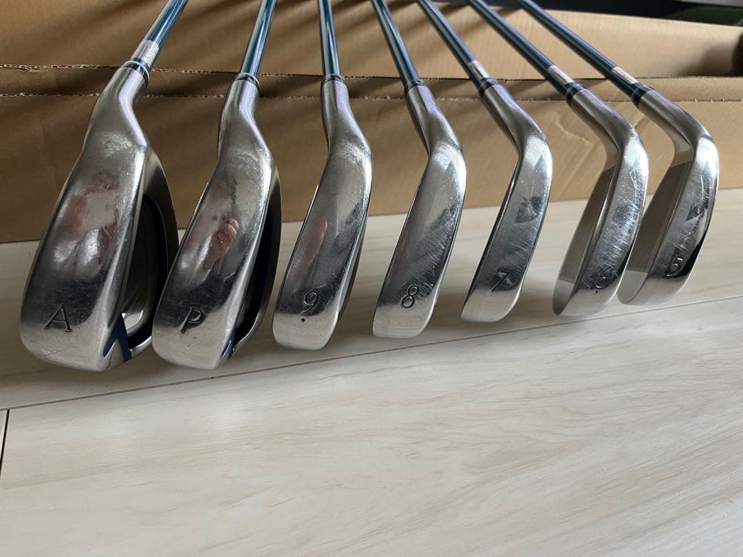 XXIO MP1200 レディース アイアンセット 7本　Aシャフト