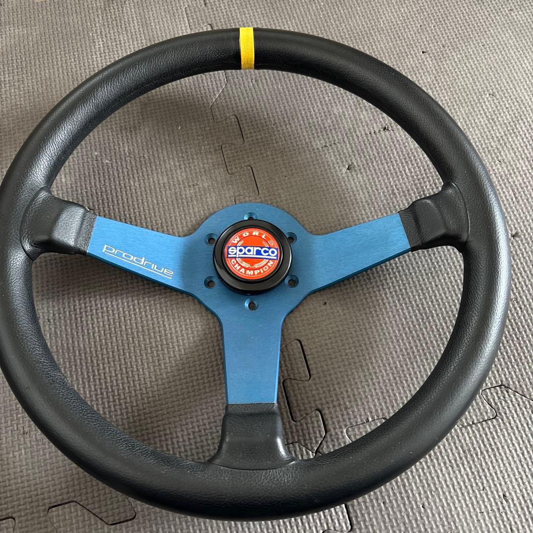 Sparco prodrive ステアリング 本体
