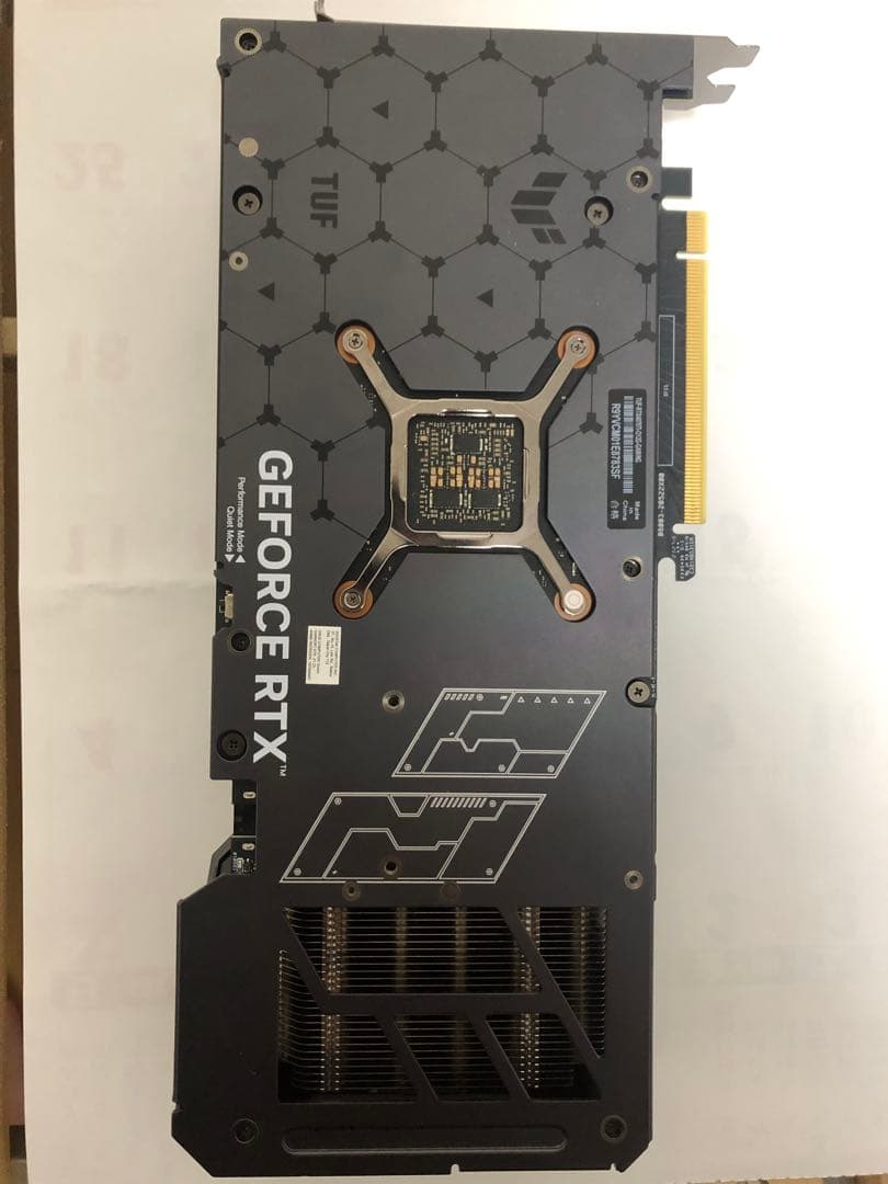 「ジャンク品」TUF-RTX4070TI-O12G-GAMING