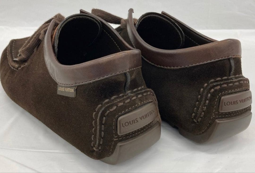 Louis Vuitton ダークブラウン モカシン
