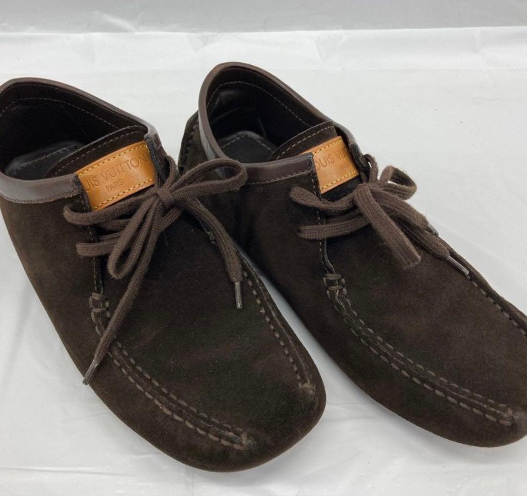 Louis Vuitton ダークブラウン モカシン