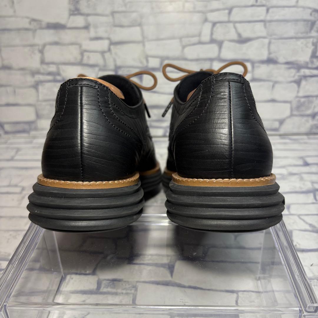 未使用級 コールハーン オリジナルグランド ウィングチップ オックスフォード 黒