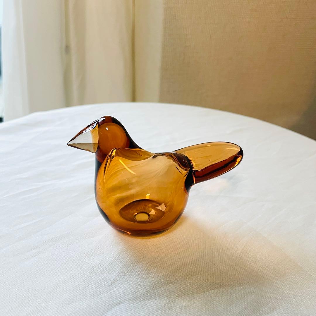 イッタラ / バード シエッポ セビリアオレンジ×クリア