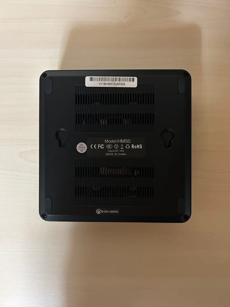 MINISFORUM HM50 ミニPC