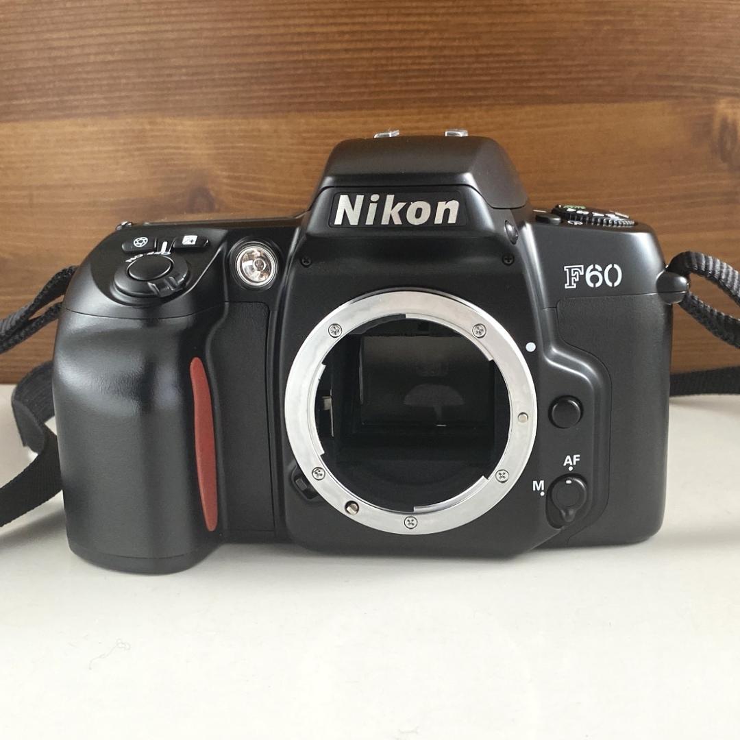 動作確認済 ニコン Nikon F60 一眼レフフィルムカメラWレンズセット