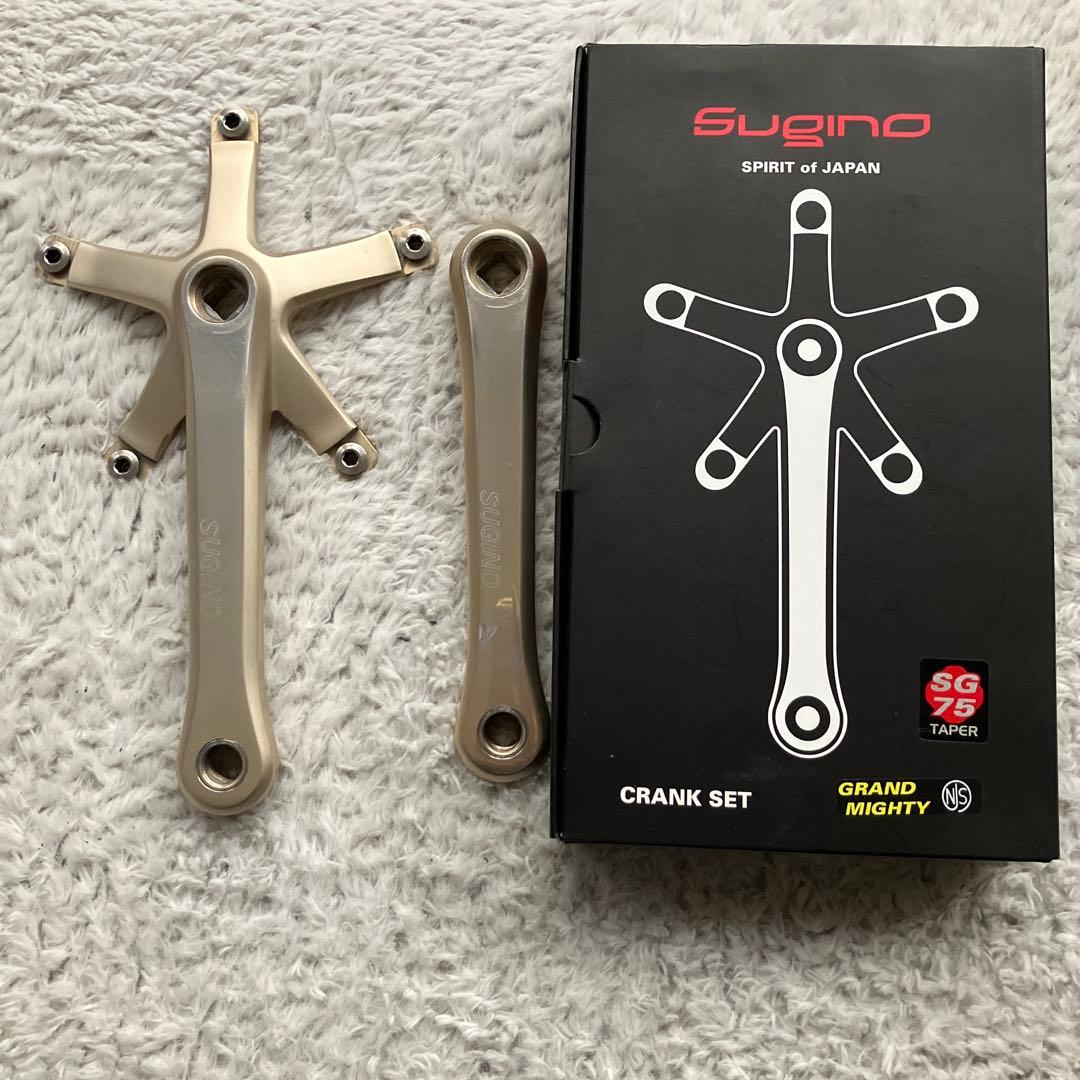 SUGINO グランドマイティ　クランク　スギノ 167.5 NJS 競輪