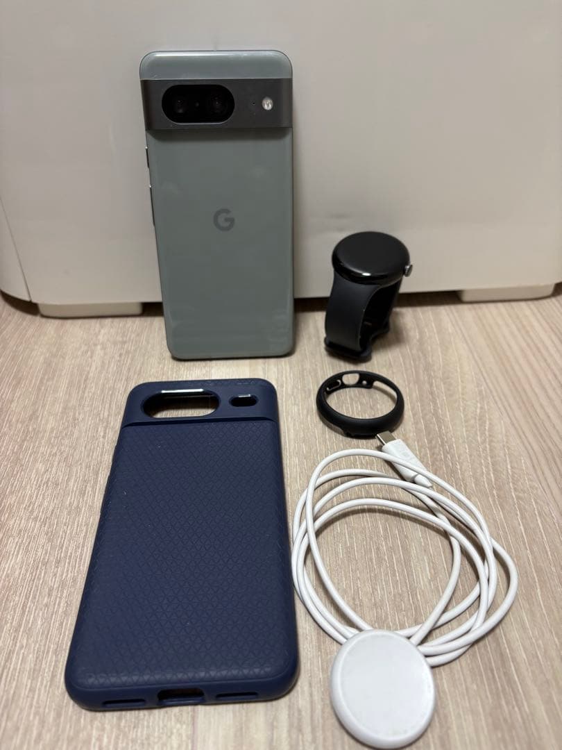 Pixel8 128gb Hazel　Pixel watch セット