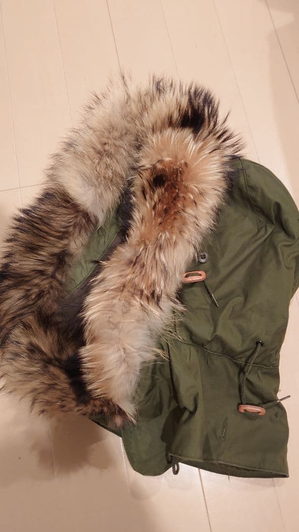 M-65 フィッシュテール用 フード コヨーテファー