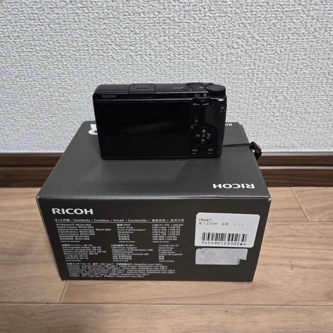 早い者勝ち　507ショットのみ　使用極少　Ricoh GR III コンデジ