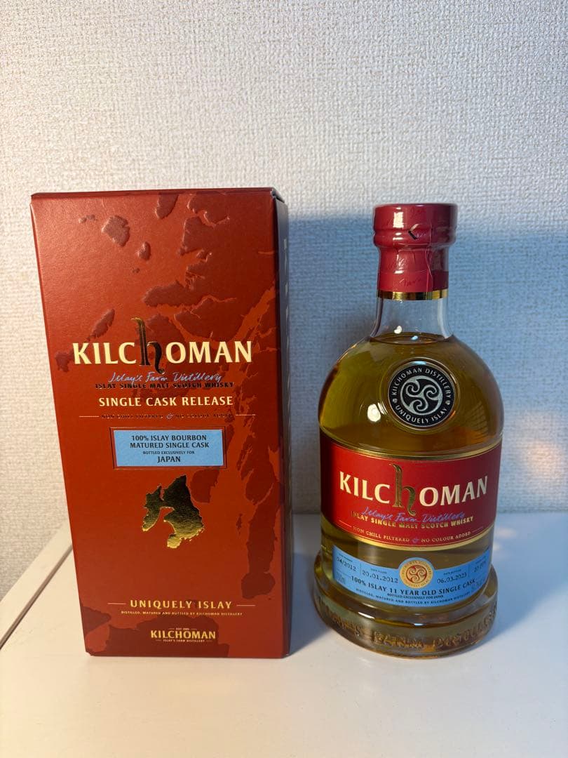 キルホーマン 11年 100%アイラ シングルカスク Y’sカスク 未開栓