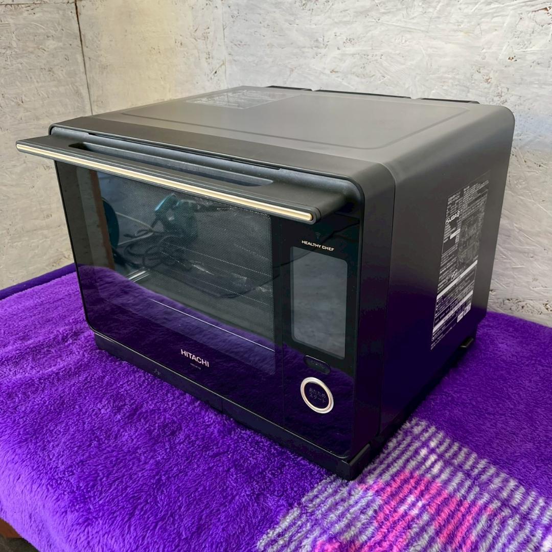 HITACHI 日立 遮熱水蒸気 オーブンレンジ MRO-W10Z A0897