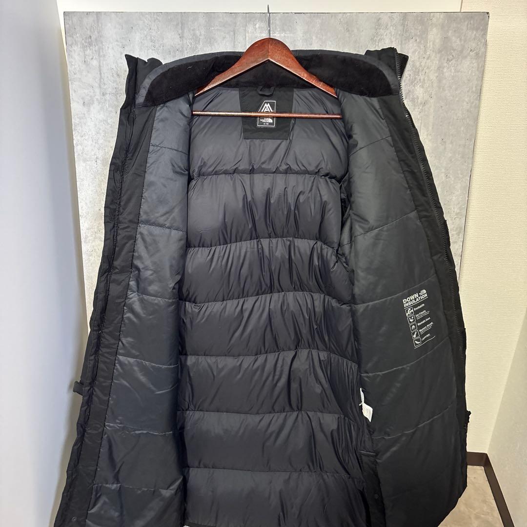 ノースフェイス　ロング　ベンチコート　ダウン